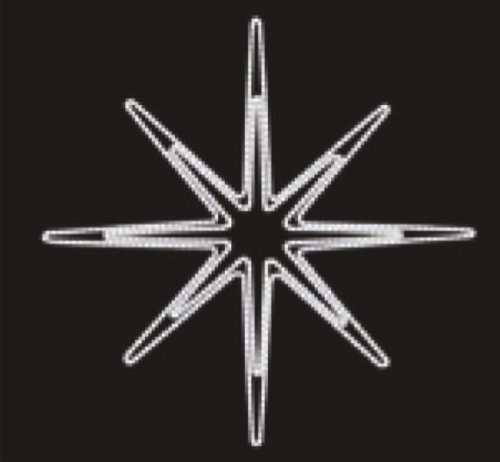 Фигурная гирлянда Мотив Mizar 140x140