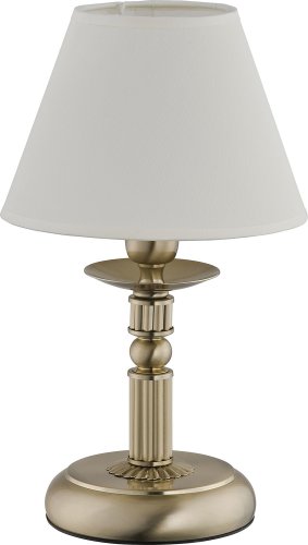 Настольная лампа с абажуром ALFA Lucjusz 21418