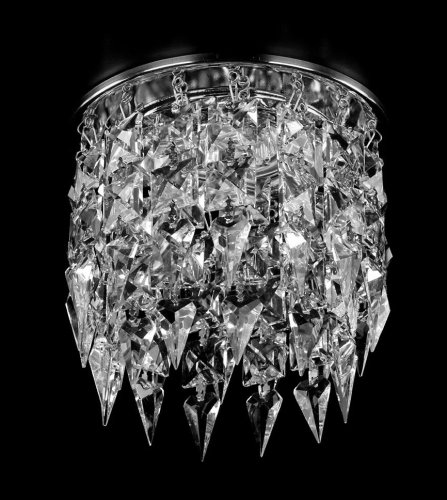 Точечный хрустальный светильник ArtGlass Spot 11 Ni Crystal Exclusive