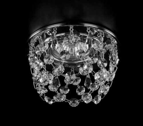 Точечный хрустальный светильник ArtGlass Spot 17 Ni Crystal Exclusive