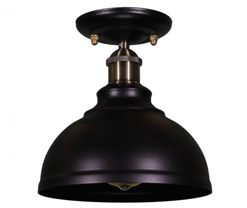 Светильник потолочный лофт SL 7313-205-1L BK