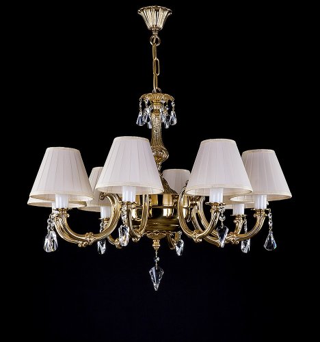 Люстра классическая хрустальная Art Glass Daisy VIII Crystal Exclusive