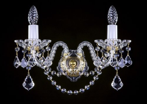 Світильник настінний(бра) Art Glass Madison II. va-pe WL Crystal Exclusive