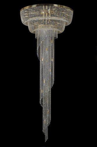 Люстра хрустальная Art Glass Spiral Column Crystal Exclusive