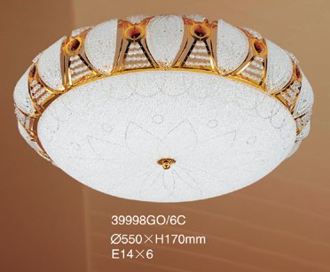 Люстра припотолочная TINKO 39998GO/6C