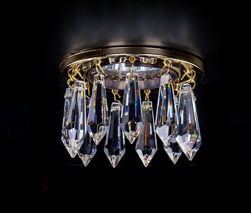 Точечный хрустальный светильник ArtGlass Spot 81 Crystal Exclusive