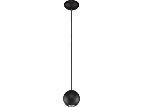Люстра подвес Nowodvorski Bubble black-red 6146