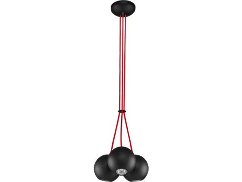 Люстра подвес Nowodvorski Bubble black-red 6147