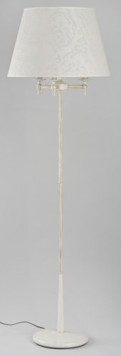 Торшер классический ALFA Roksana White 18539