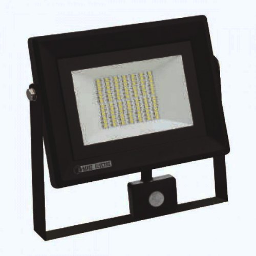 Прожектор светодиодный LED с датчиком движения Horoz Electric PARS/S-50 6400K