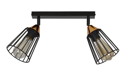 Люстра потолочная лофт EMIBIG Vesta Black 392/2B