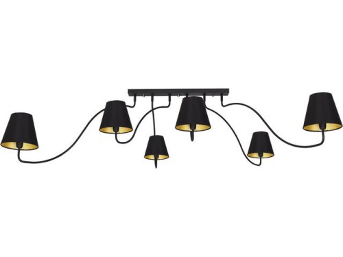 6560 Люстра Nowodvorski SWIVEL BLACK VI plafon PL