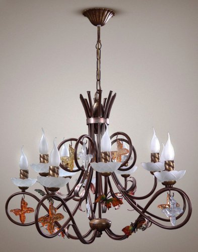 Люстра флористика N&B Light Райський сад 4810
