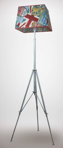 Торшер современный с абажуром N&B Light Бостон 7930/8