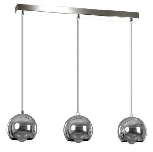 Люстра подвес современная Emibig Ball Chrome 404/3
