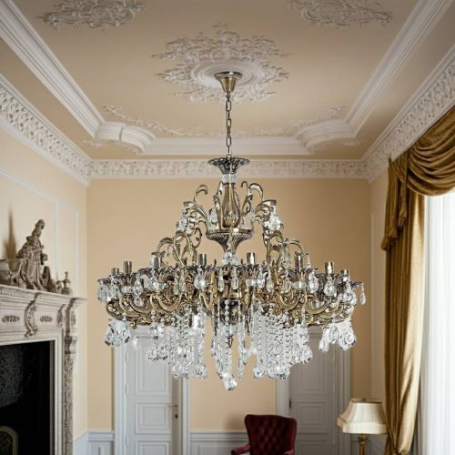 Люстра кришталева Sirius SТ 0622/16А АВ P