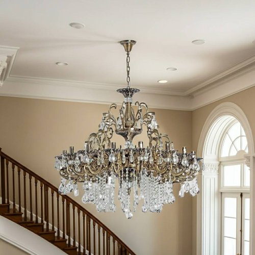 Люстра кришталева Sirius SТ 0622/16А АВ P