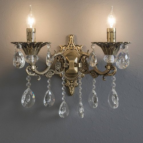 Бра кришталеве Sirius SТ 0622/2W АВ 