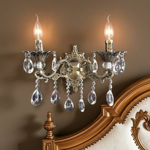 Бра кришталеве Sirius SТ 0622/2W АВ 