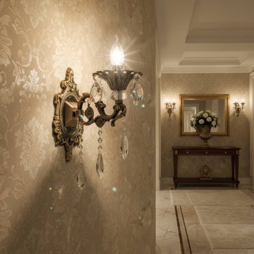 Бра кришталеве Sirius SТ 0622/1W АВ