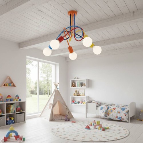 Люстра лофт ALFA Tango Color 28265