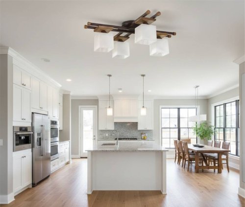 Люстра стельова з плафонами 66641/3 