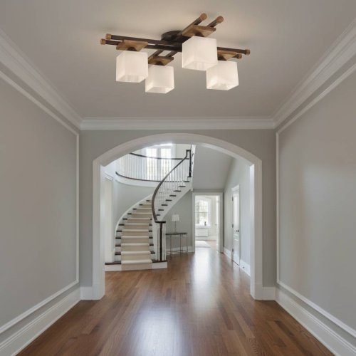 Люстра стельова з плафонами 66641/3 