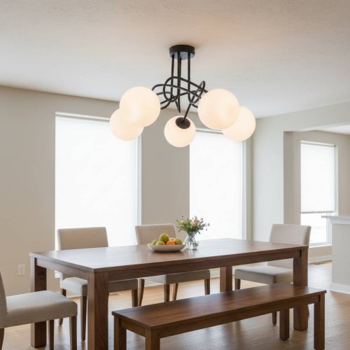 Люстра потолочная с плафонами 50508 ВК