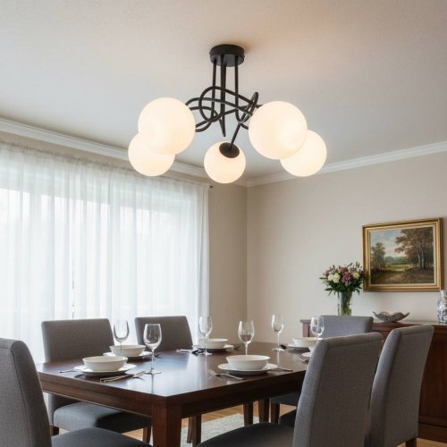 Люстра потолочная с плафонами 50508 ВК