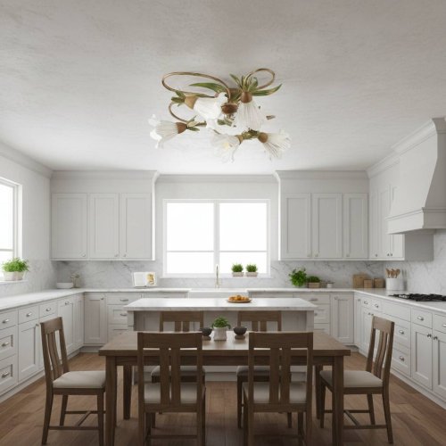 Люстра флористика 0545 