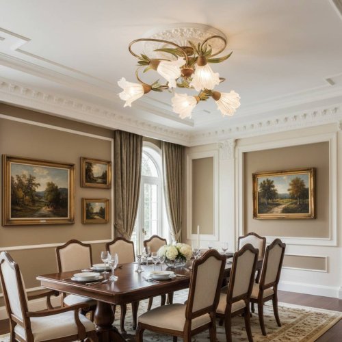 Люстра флористика 0545 