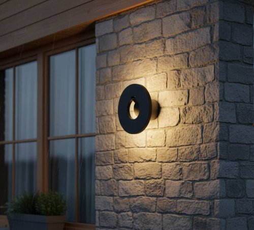 11937 Світильник вуличний настінний Nowodvorski AXION LED GR WL CN