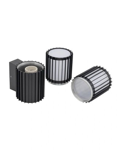 11963 Світильник вуличний настінний Nowodvorski SHIRA BL II WALL CN