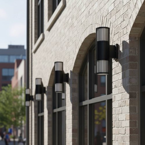 11963 Світильник вуличний настінний Nowodvorski SHIRA BL II WALL CN