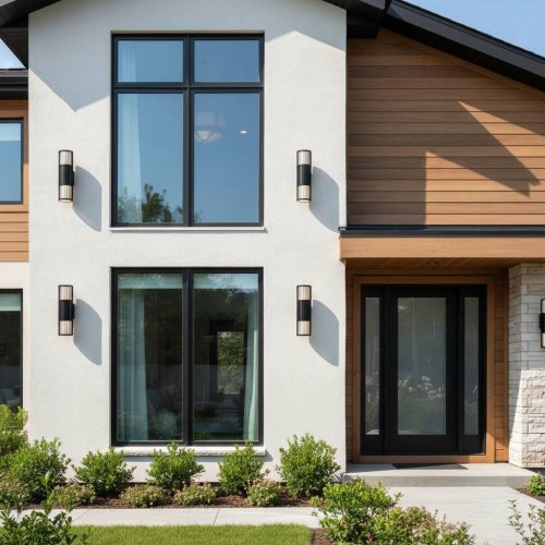 11963 Світильник вуличний настінний Nowodvorski SHIRA BL II WALL CN