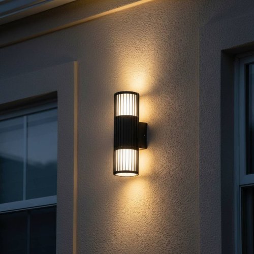 11963 Світильник вуличний настінний Nowodvorski SHIRA BL II WALL CN