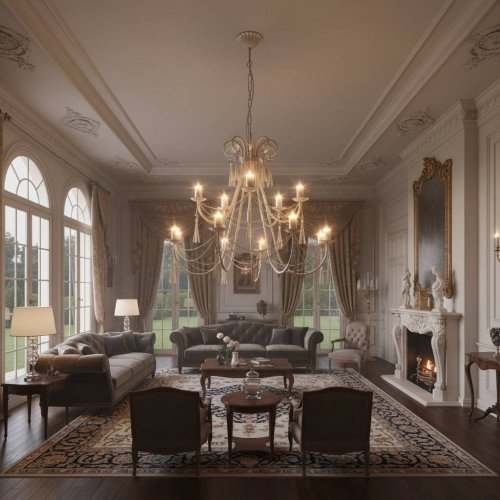 Люстра класична свічки 3338