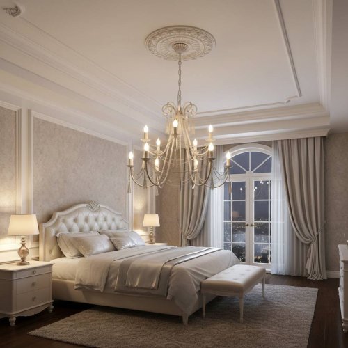 Люстра класична свічки 3338