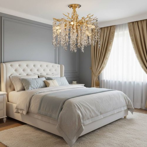 Люстра кришталева Sirius S80033/6Н GD