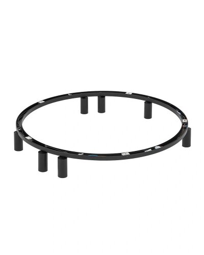 11944 Світильник стельовий Nowodvorski FOURTY ROUND VII BLACK PL