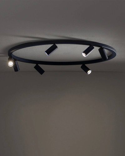 11947 Світильник стельовий Nowodvorski FOURTY ROUND VII NAVY BLUE PL