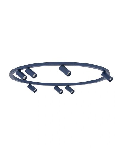 11947 Світильник стельовий Nowodvorski FOURTY ROUND VII NAVY BLUE PL