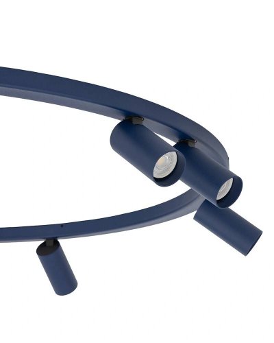 11947 Світильник стельовий Nowodvorski FOURTY ROUND VII NAVY BLUE PL