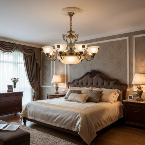 Люстра класична Sirius SТ 2471/6+3P АВ