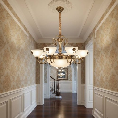 Люстра класична Sirius SТ 2471/6+3P АВ