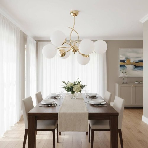 Люстра ALFA TORNADO GOLD 63380