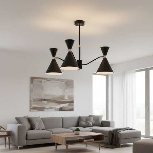 Люстра лофт ALFA SALUT BLACK 63366