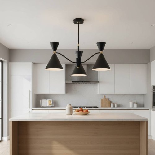 Люстра лофт ALFA SALUT BLACK 63366