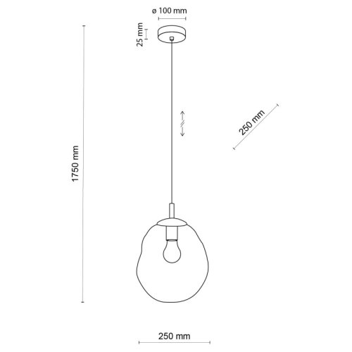 Люстра подвес TK Lighting SOL MINI 10083