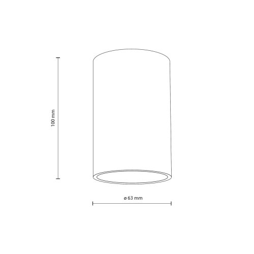 Точечный светильник TK Lighting FLARE WHITE 10584 ІР44